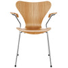 Fritz Hansen Serie 7 Sessel Furnier, Ulme