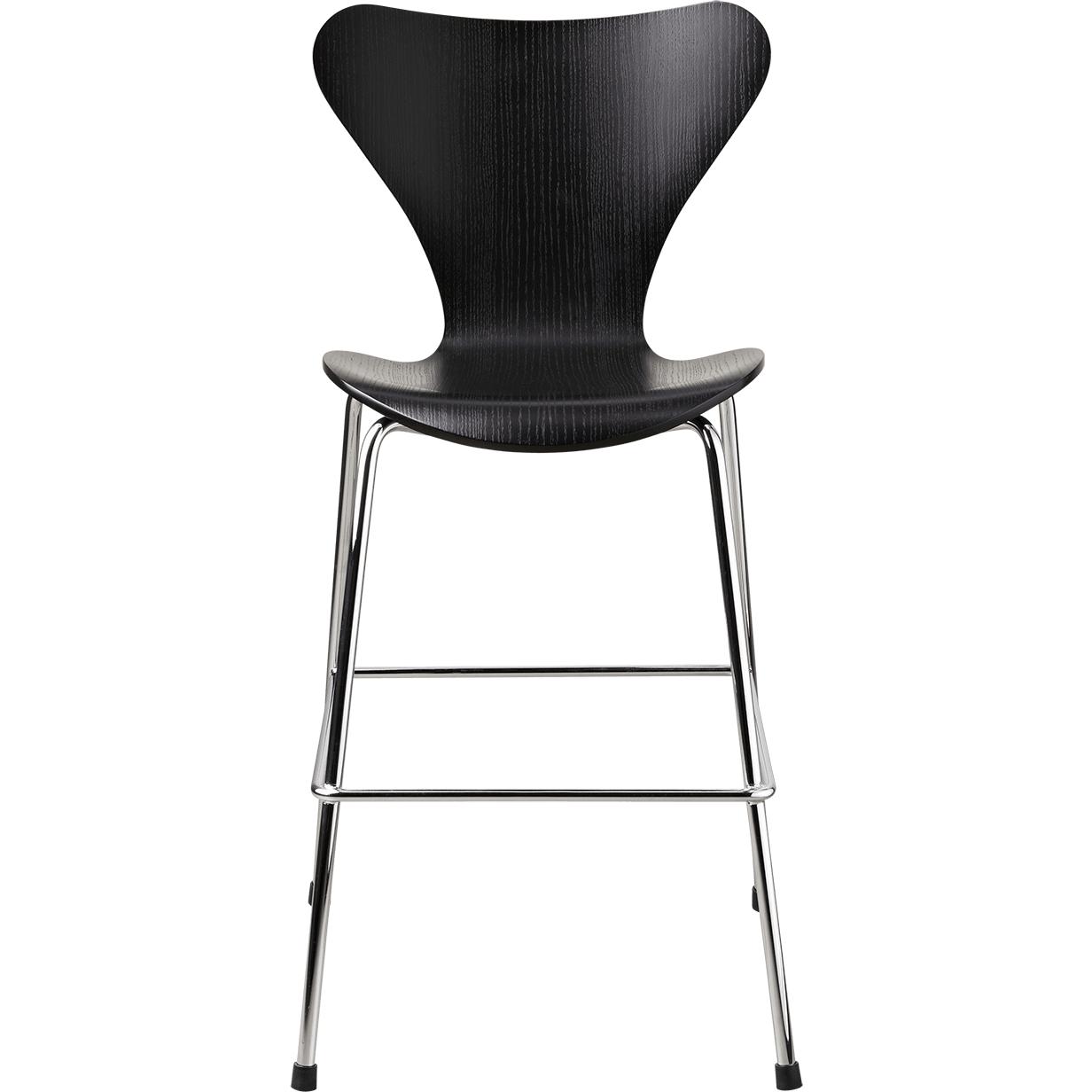 Fritz Hansen Series 7 Children's Chair, Black