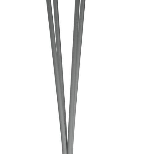 Fritz Hansen Superellipse spisebord ni grå/grå fenix -laminater, 135x90 cm
