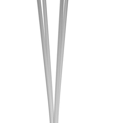Fritz Hansen Superellipse Mesa de comedor White/Grey Fenix ​​Laminados, 135x90 cm