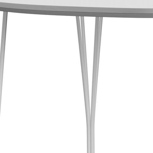 Fritz Hansen Superellipse餐桌白色/白色Fenix层压板，170x100 cm