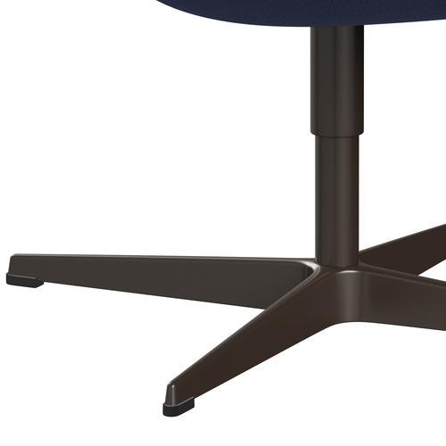 Fritz Hansen Swan Lounge Silla, Bronce Brown/Captura Azul claro (4901)