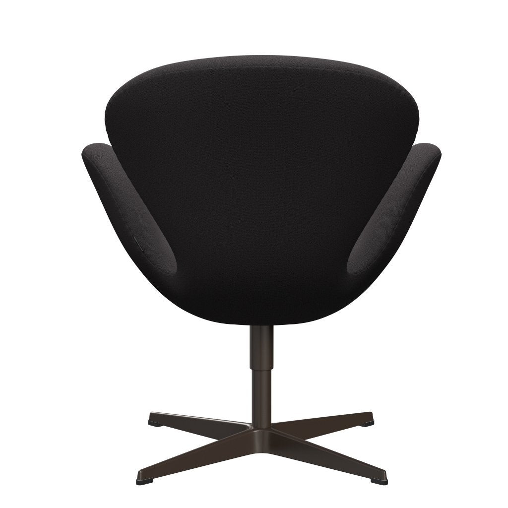 Fritz Hansen Swan Lounge formaður, Brown Bronze/Capture Cholcoal