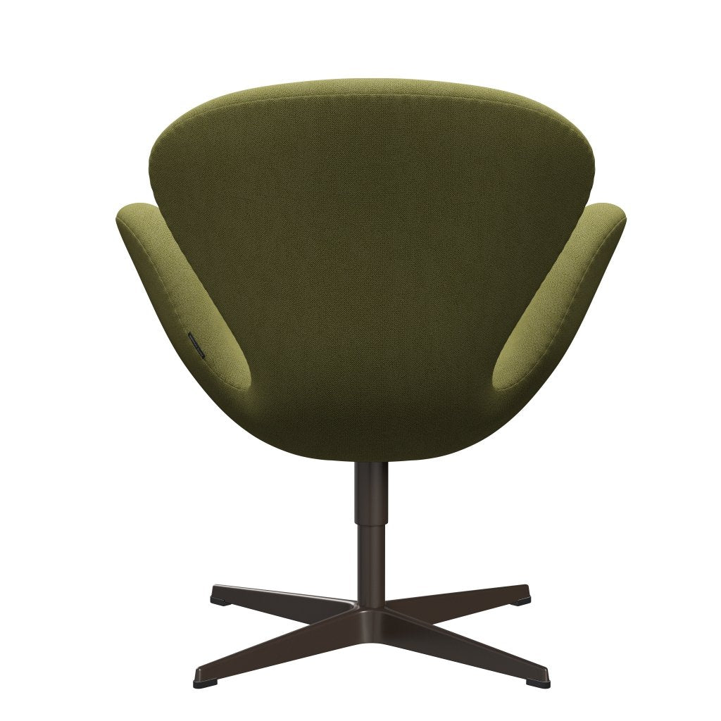 Fritz Hansen Swan Lounge Chair, braune Bronze/Capture Wamrgrün