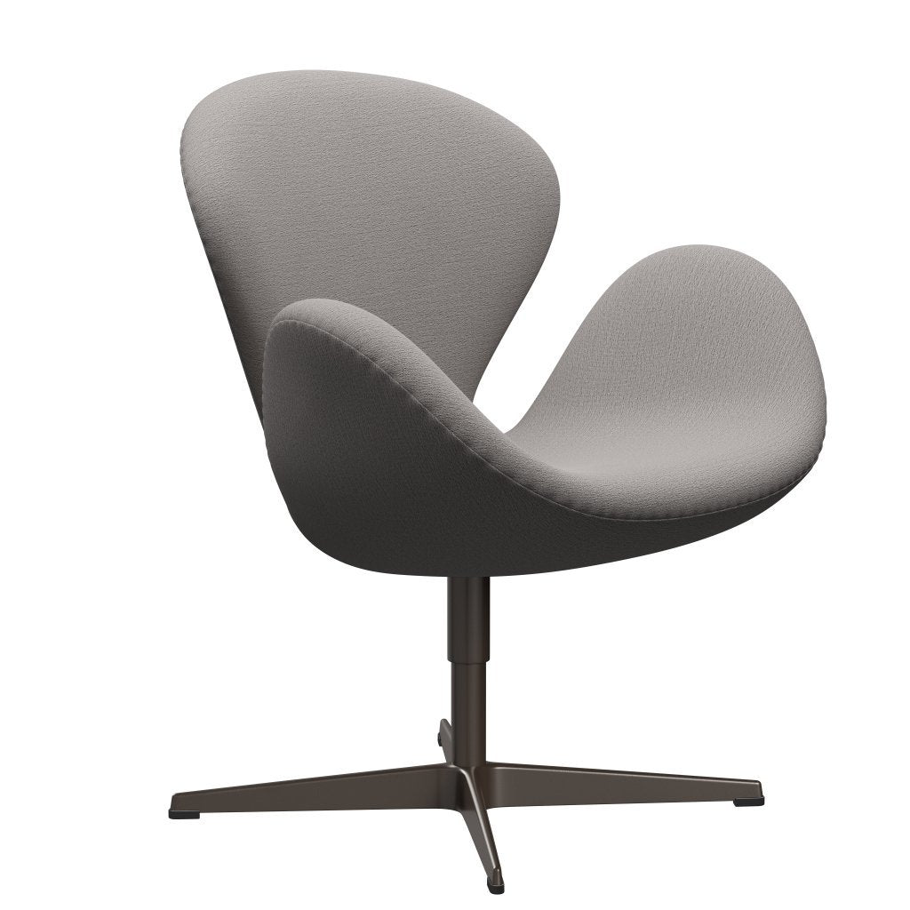 Fritz Hansen Swan Lounge stol, brun bronze/Christianshavn beige