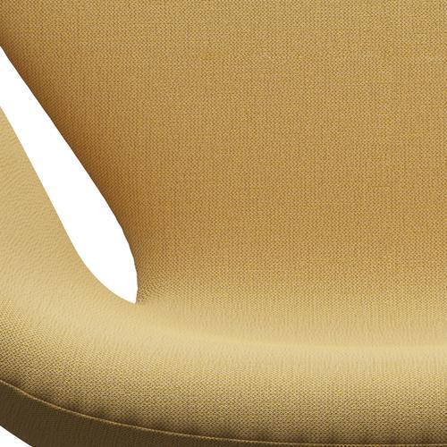 Fritz Hansen Swan Lounge Chair, braune Bronze/Christianshavn Gelb