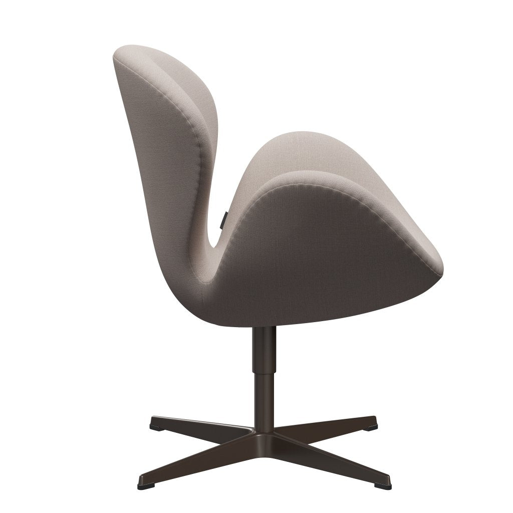 Fritz Hansen Swan Lounge formaður, Brown Bronze/Christianshavn Light Beige