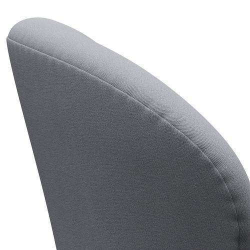 Fritz Hansen Chaise salon de cygne, bronze brun / christianshavn gris clair uni