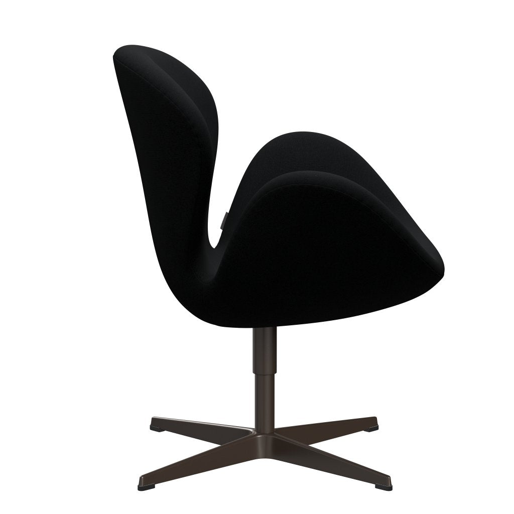 Fritz Hansen Swan Lounge Chair, Brown Bronze/ChristianShavn Black Uni