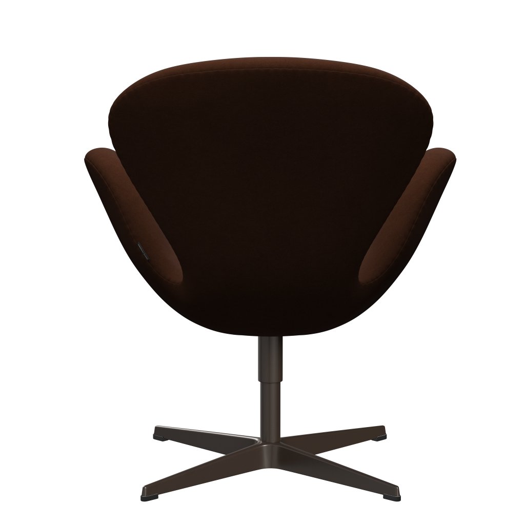 Fritz Hansen Swan Lounge Chair, Brown Bronze/Comfort mørkebrun