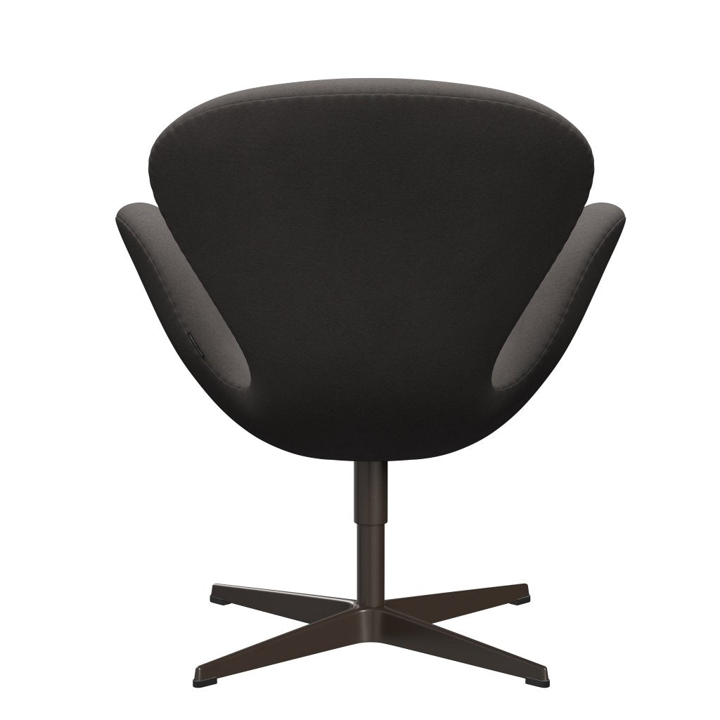 Fritz Hansen Swan Lounge Chair, brun bronze/komfort mørkegrå (60008)