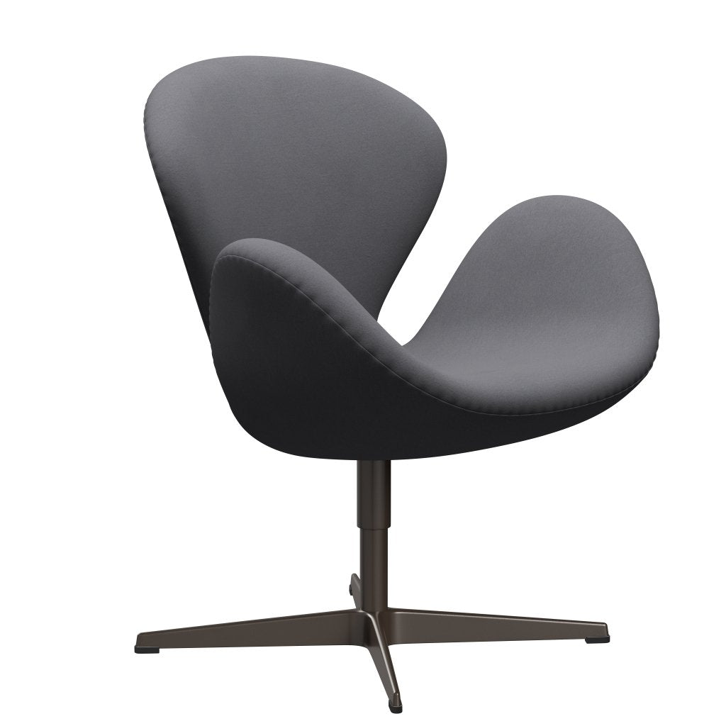 Fritz Hansen Swan Lounge Chair, braune Bronze/Komfort Grau (01012)