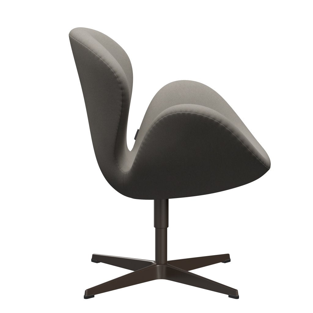 Fritz Hansen Swan Lounge Chair, brun bronze/komfortgrå (60003)