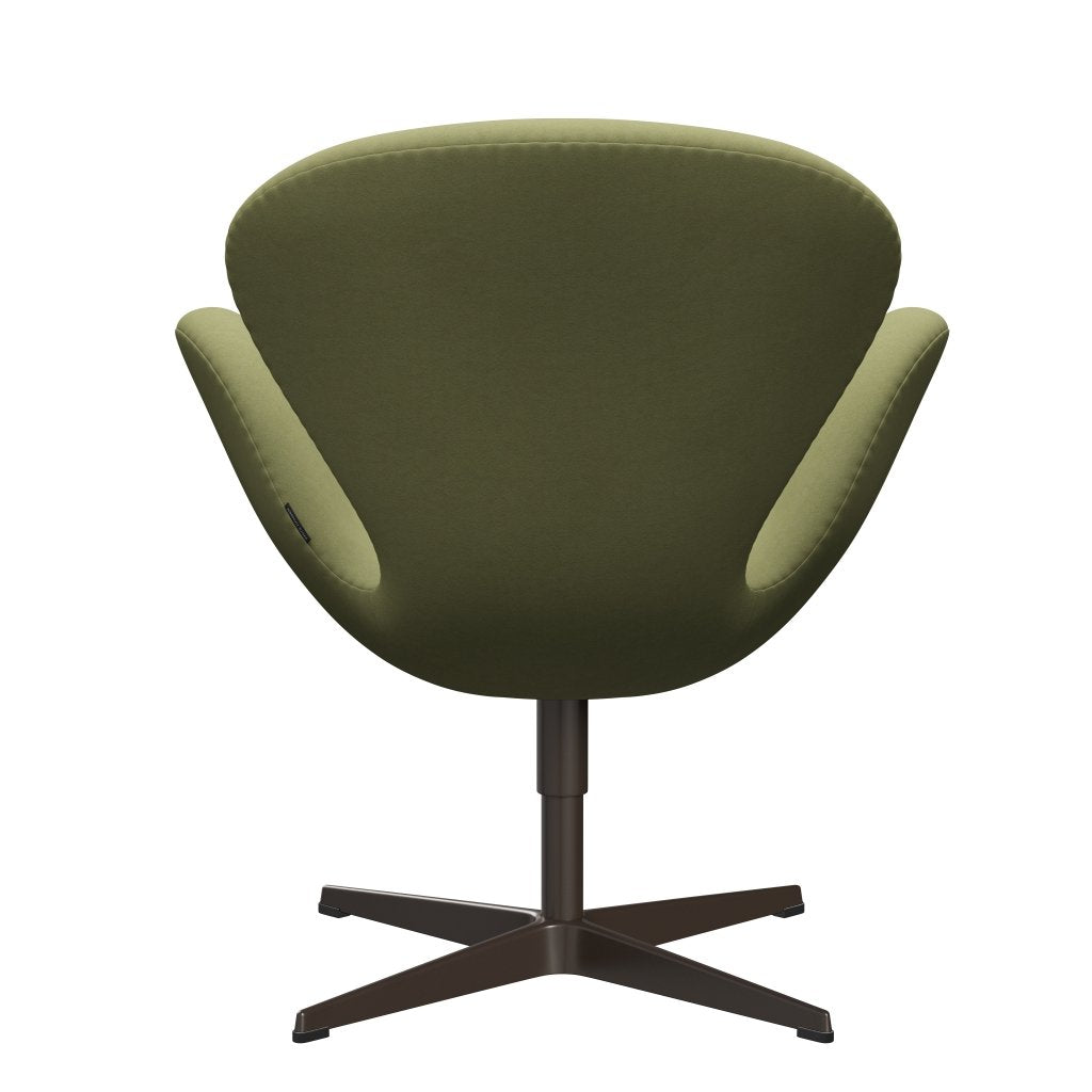 Sedia da salone Fritz Hansen Swan, bronzo marrone/comfort grigio (68009)