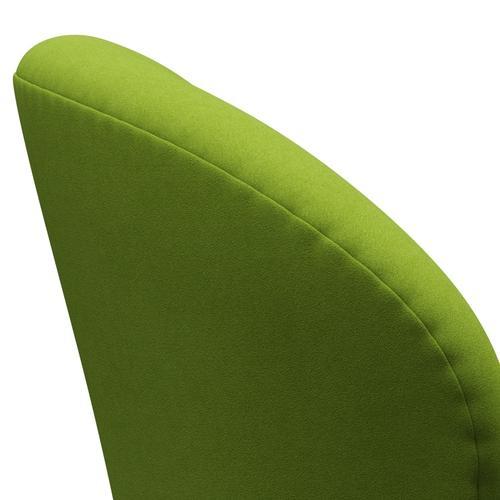 Fritz Hansen Chaise salon de cygne, bronze brun / vert confort (68011)