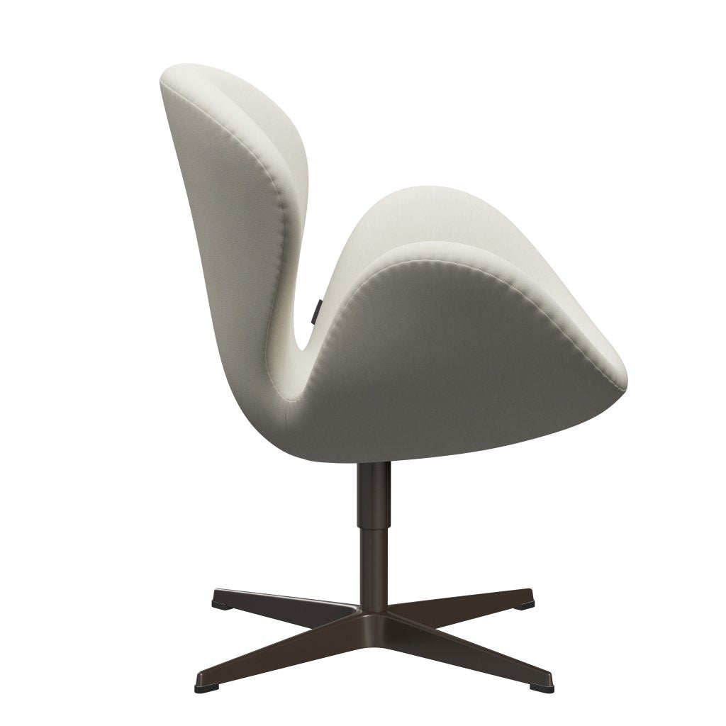 Sedia da salotto Fritz Hansen Swan, bronzo marrone/comfort grigio chiaro