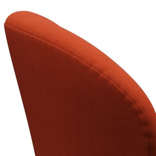 Fritz Hansen Swan Lounge -stoel, bruin brons/comfort Rust Red (09055)