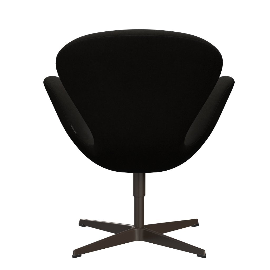 Fritz Hansen Swan Lounge stol, brun bronze/komfort sort (61013)