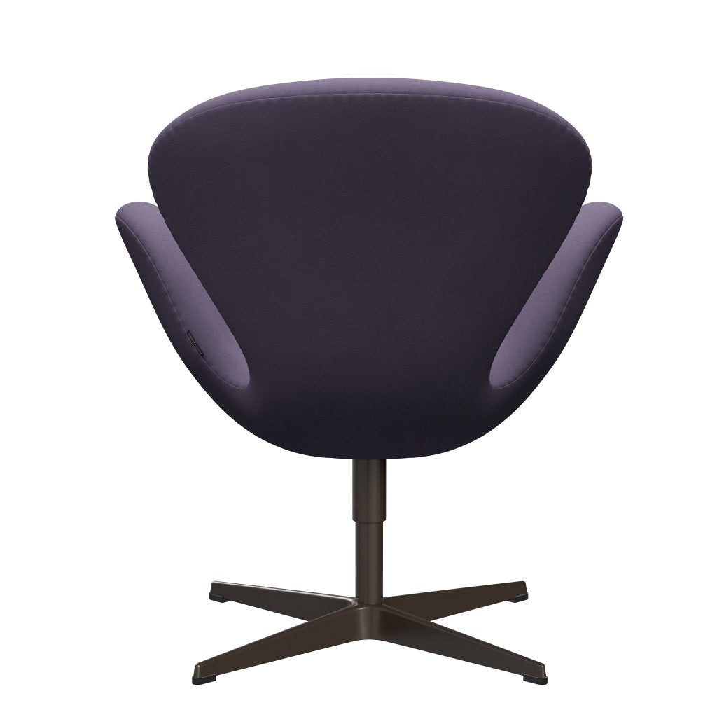 Fritz Hansen Swan Lounge formaður, Brown Brons/Comfort Violet