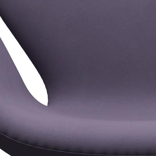 Fritz Hansen Swan Lounge -stoel, bruin brons/comfort violet