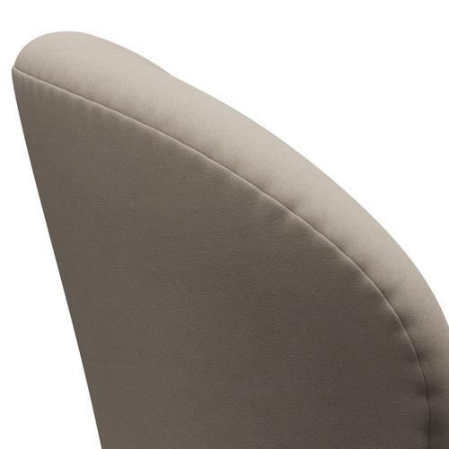 Fritz Hansen Swan Lounge Sillón, bronce marrón/comodidad gris blanco