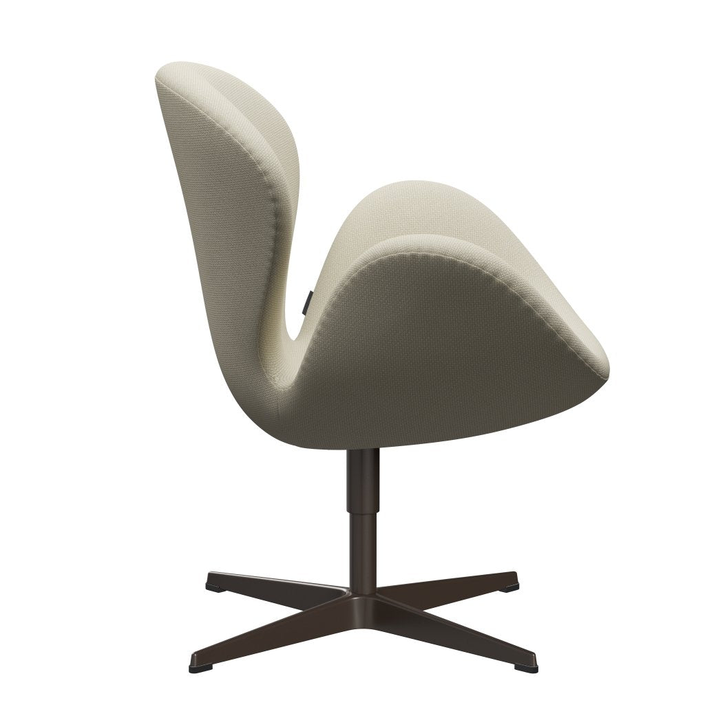 Fritz Hansen Swan Lounge stol, brun bronze/diablo havregryn