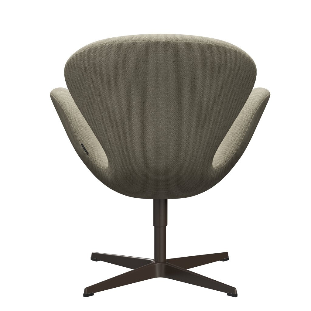 Fritz Hansen Swan Lounge stól, Brown Bronze/Diablo Sand