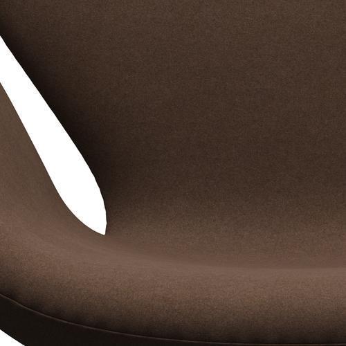 Fritz Hansen Swan Lounge stól, Brown Bronze/Divina Dark Brown (356)