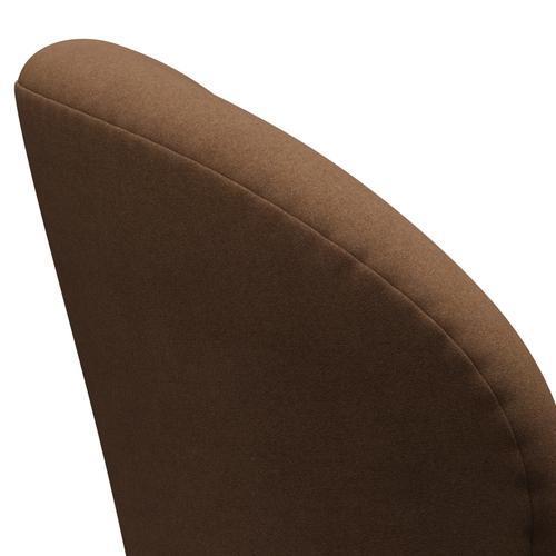 Fritz Hansen Swan Lounge stol, brun bronze/divina lysebrun