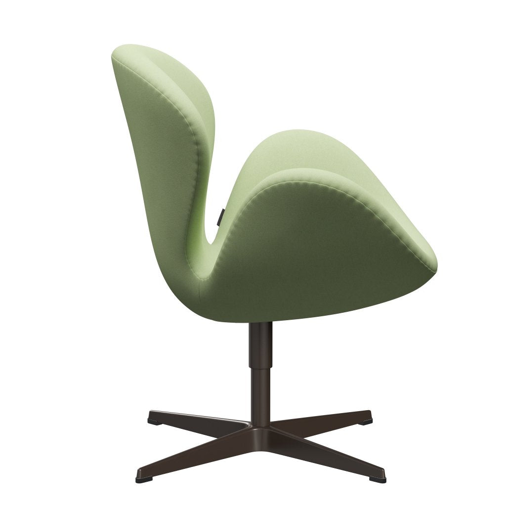 Fritz Hansen Swan Lounge stol, brun bronze/divina lysegul