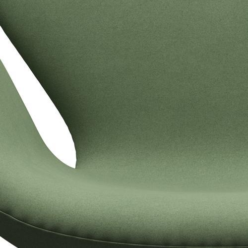 Fritz Hansen Joutsen lounge -tuoli, ruskea pronssi/divina Olive Green