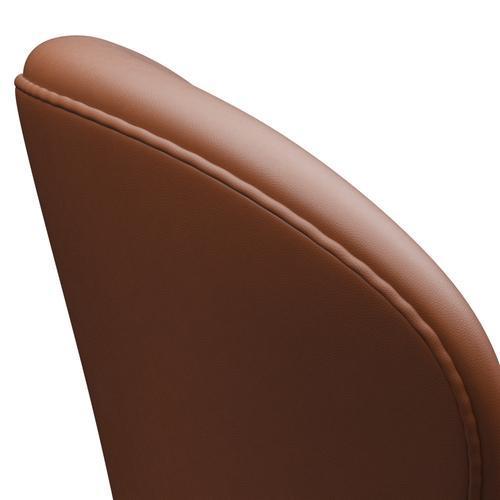 Fritz Hansen Swan Lounge -stoel, bruine bronzen/essentiële walnoot