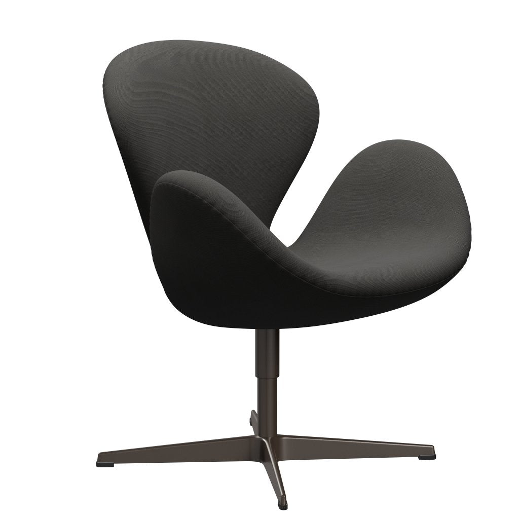 Sedia da salone Fritz Hansen Swan, bronzo marrone/fama marrone (61060)