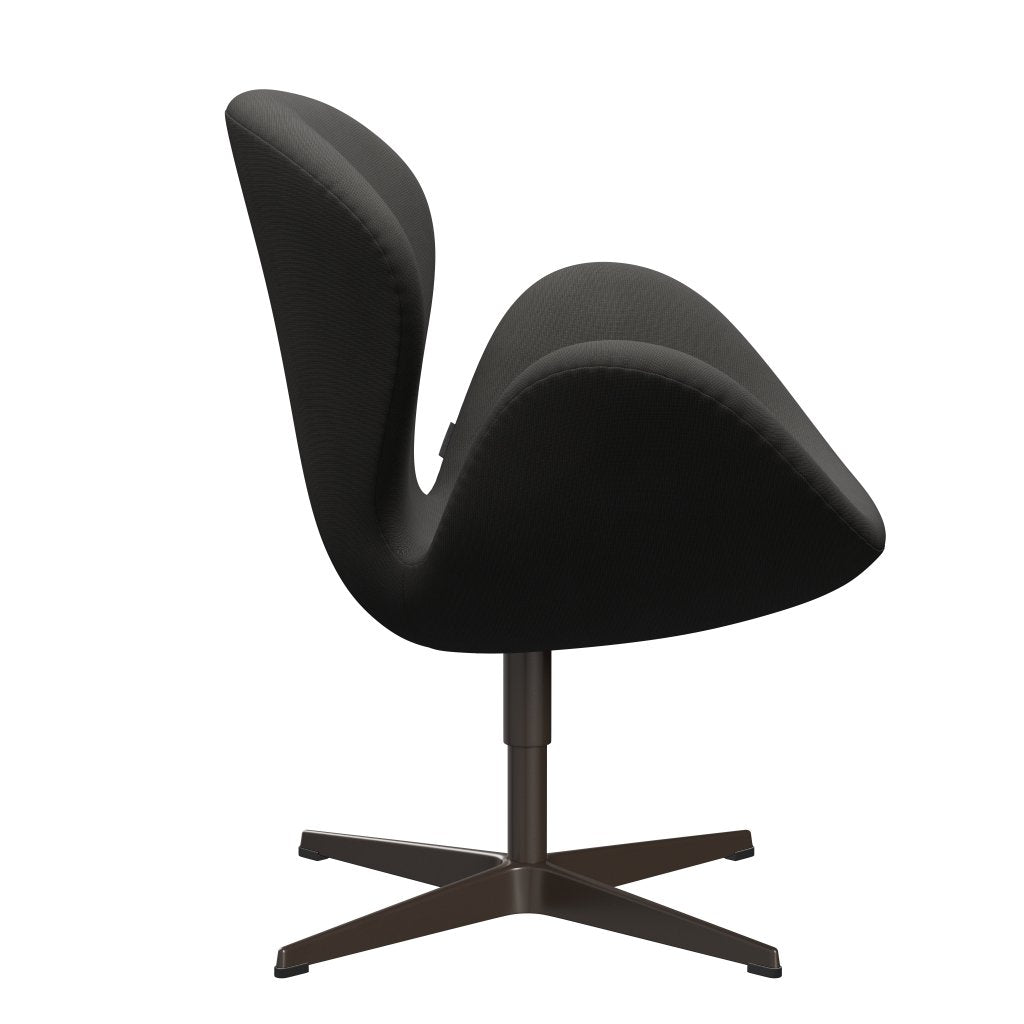 Sedia da salone Fritz Hansen Swan, bronzo marrone/fama marrone (61060)