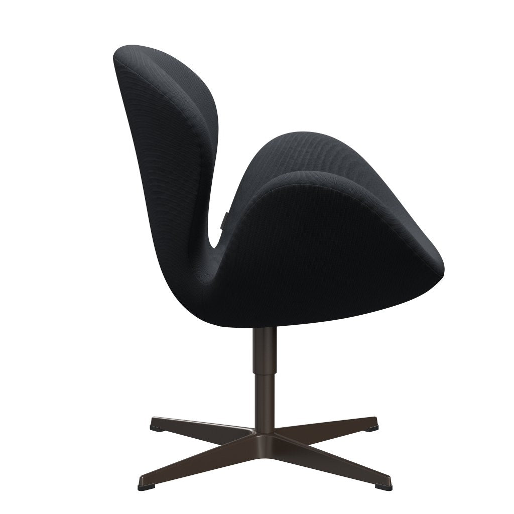 Fritz Hansen Swan Lounge -tuoli, ruskea pronssi/maine harmaa (60003)