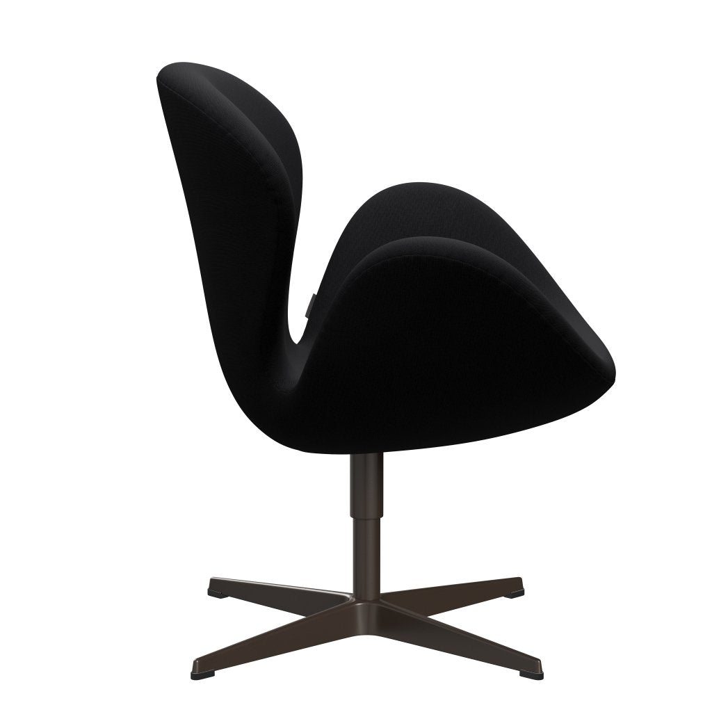 Fritz Hansen Swan Lounge Stuhl, braune Bronze/Ruhmetrain (60051)