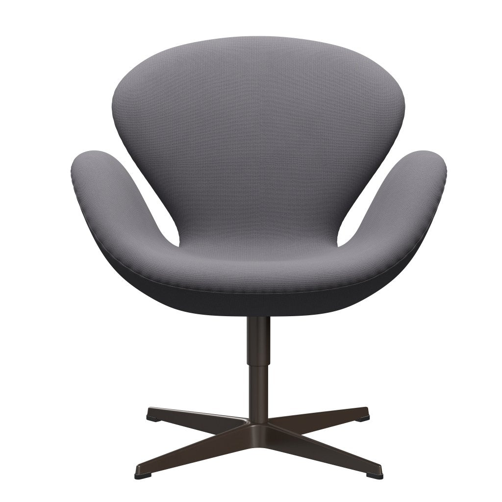 Sedia da salone Fritz Hansen Swan, bronzo marrone/grigio fama (60078)