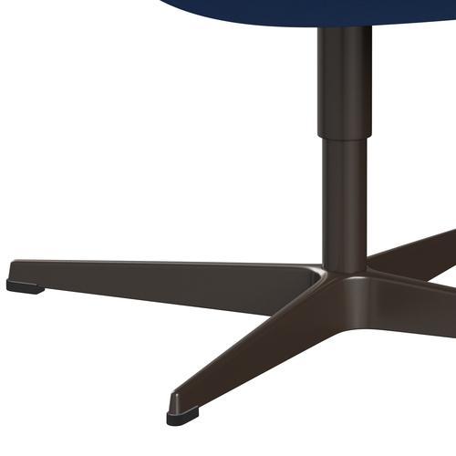 Sedia da salone Fritz Hansen Swan, bronzo marrone/fama turchese (66118)