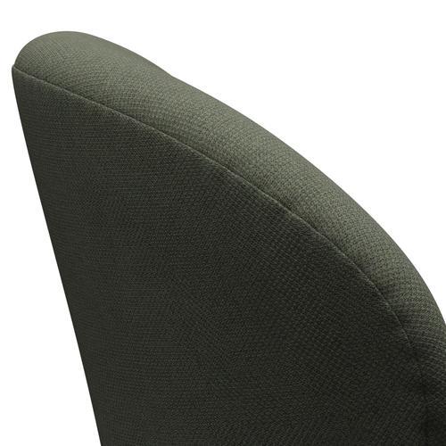 Fritz Hansen Swan Lounge stól, Brown Bronze/Fiord Olive Green/Medium Green