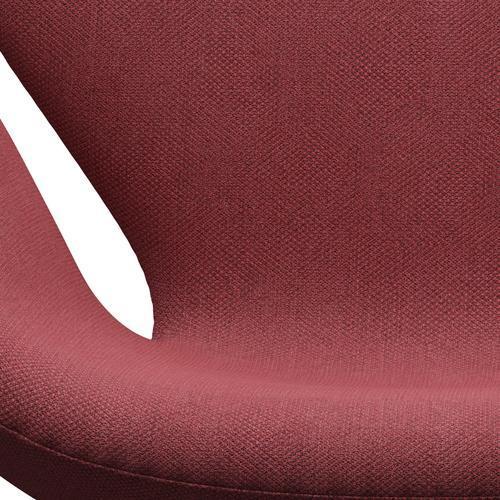 Fritz Hansen Swan Lounge -stoel, bruin brons/fiord roze