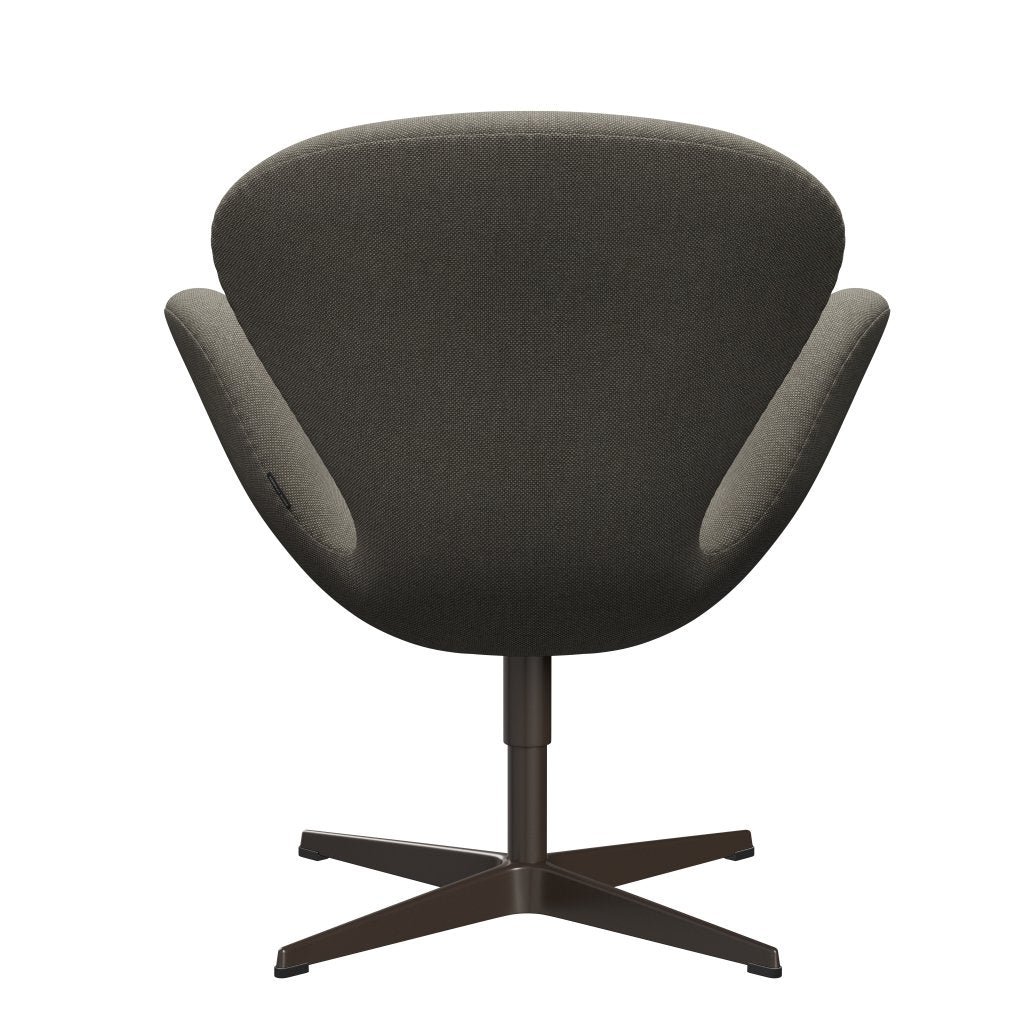 Fritz Hansen Swan Lounge Silla, Bronce marrón/Hallingdal Beige