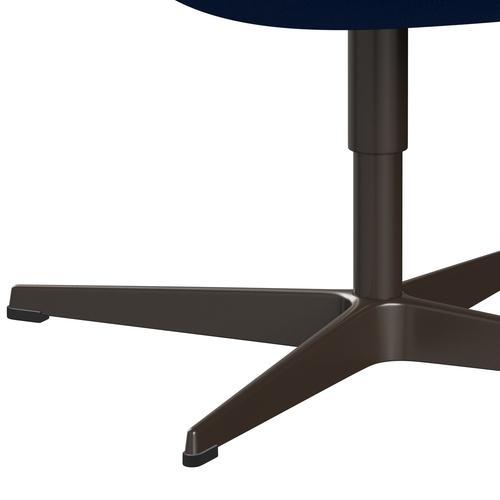 Fritz Hansen Swan Lounge Silla, Bronce marrón/Hallingdal Azul/Light Turquesa