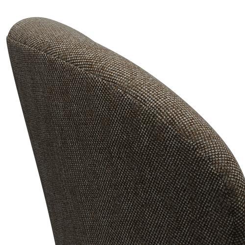 Fritz Hansen Swan Lounge Chair, Brown Bronze/Hallingdal Brown/Grey