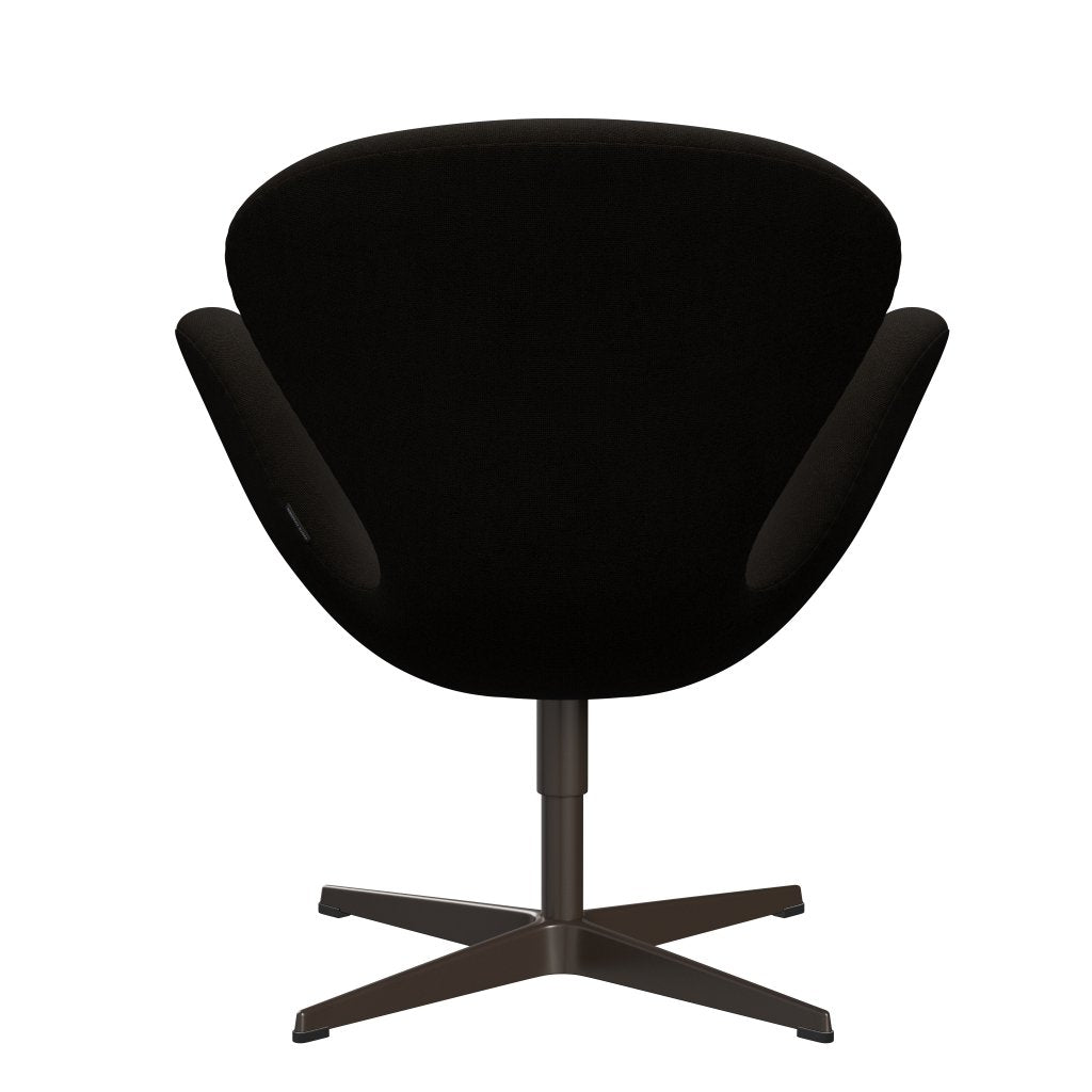 Fritz Hansen Swan Lounge Chair, Brown Bronze/Hallingdal mørkebrun