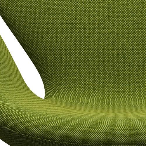 Sedia da salone Fritz Hansen Swan, bronzo marrone/verde Halingdal