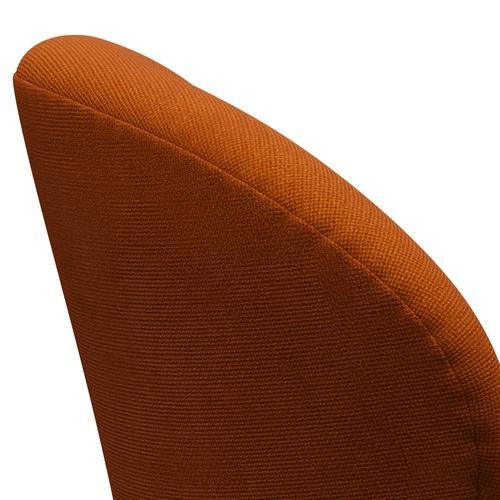 Sedia da salotto Fritz Hansen Swan, bronzo marrone/arancione di Hallingdal (547)