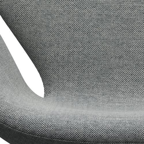 Fritz Hansen Swan休息室椅子，棕色青铜/Hallingdal White Gray