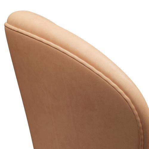 Fritz Hansen Swan Lounge -stoel, bruine bronzen/natuur natuur