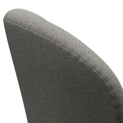 Fritz Hansen Swan Lounge Chair, Brown Bronze/Re Wool Grey White/Uni