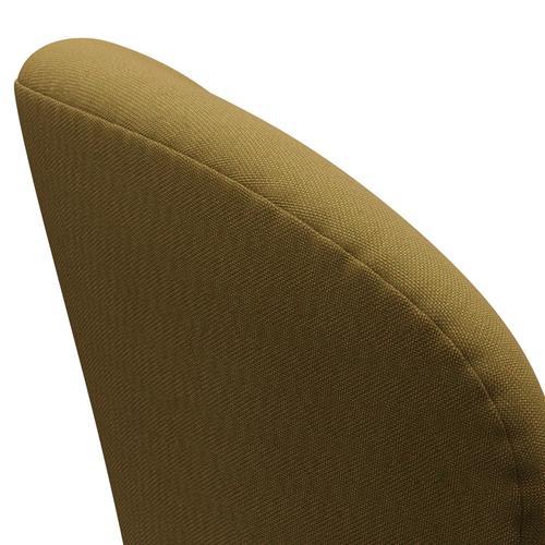 Sedia fritz Hansen Swan Lounge, bronzo marrone/verde arancione